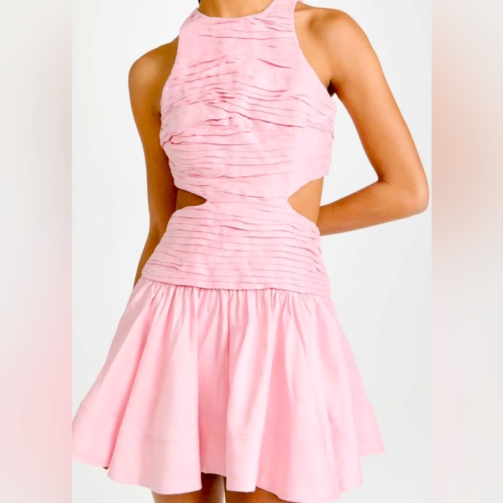 AJE Introspect Cut out Mini Dress